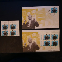 2012 timbre du Canada édition TOMMY DOUGLAS .