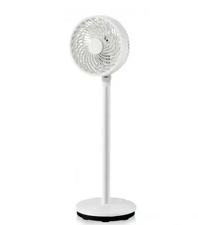 9” Oscillating Pedestal Floor Fan – Adjustable Height, Quiet & R, View more