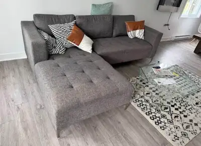 Gray Chaise Sectional Sofa, View more