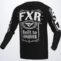 FXR jersey motocross Clutch MX noir / blanc ***Neuf***