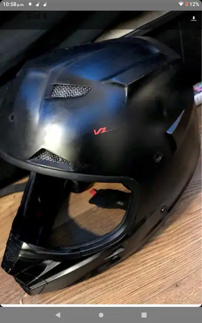 Selling a Fox V1 motocross helmet, perfect for hitting the trails! This helmet is used but still has...