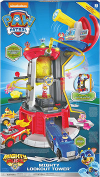 PAW Patrol, Mighty Pups Super Paws Lookout Tower Playset