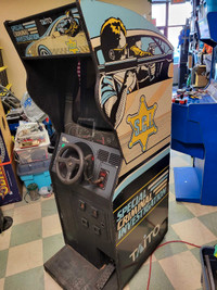 S.C.I Special Criminal Investigation arcade machine