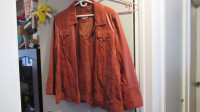 Rust Woman's Coat - REDUCED PRICE