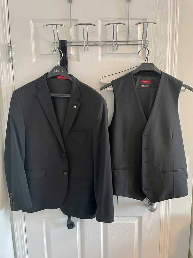 Suit Package, Black - Stretchy (Awear-Tech) in Men's in St. Albert