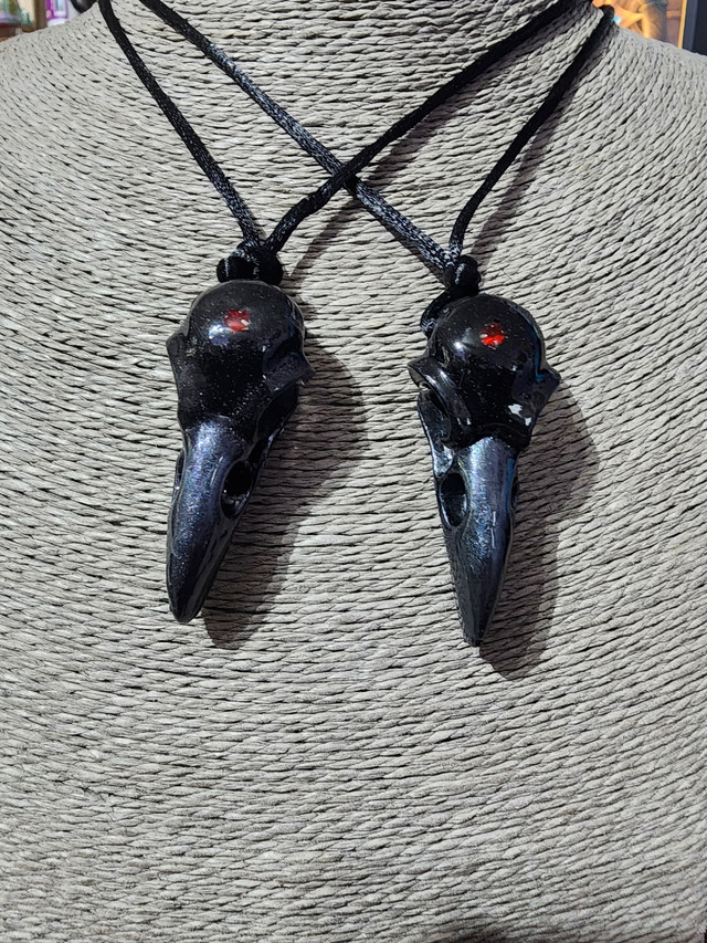 Bird skull couple necklaces in Jewellery & Watches in Kingston