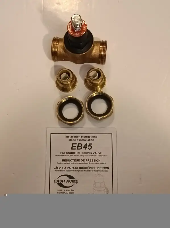 Sharkbite 1/2 Inch EB45 Direct Pressure Regulating Valve in Plumbing, Sinks, Toilets & Showers in Markham / York Region - Image 5