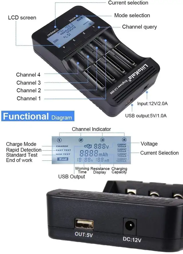 Rechargeable Batteries & NiMH / Li-ion Battery Chargers ($3 up) in Other in City of Toronto - Image 3