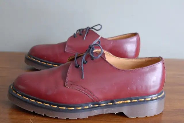 Dr Martens 1461 Cherry Red shoes, size 6UK (US8 women, 7men) in Women's - Shoes in New Glasgow - Image 5
