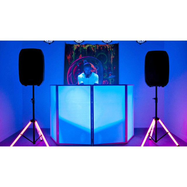 New American Audio Light Up LED Speaker Stands - priced to go in Performance & DJ Equipment in Oshawa / Durham Region - Image 3