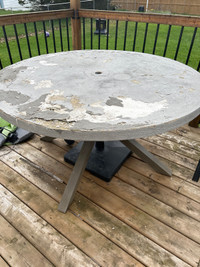 Patio table