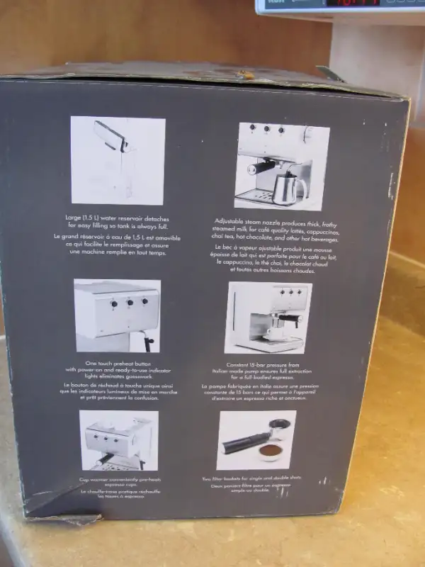 NEW PRICE *** ESPRESSO MACHINE - MACHINE EXPRESSO in Coffee Makers in Gatineau - Image 7