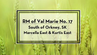 Land for Sale by Tender RM of Val Marie No. 17 South of Orkney, SK Owners: Marcella East & Kurtis Ea...