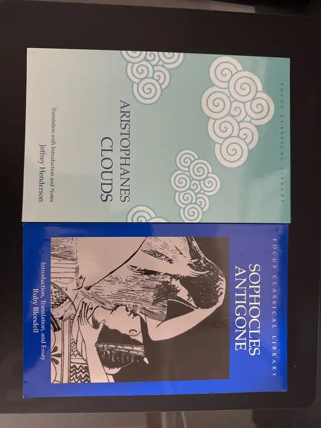 Aristophanes Clouds and Sophocles Antigone