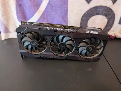 ASUS Tuf RTX 3080 used for mining, no issues work well, View more