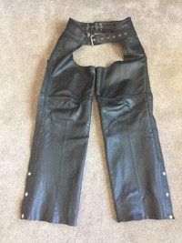 Leather Chaps; Ladies L (12-14)