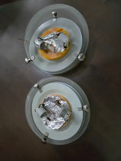 2 sets of light fixtures - free pickup, View more