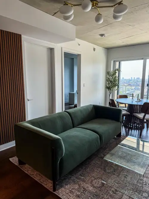 Welcome to this fully furnished, high-end 2-bedroom condo, offering a rare combination of modern arc...