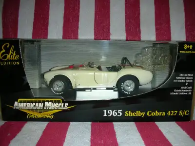 Die Cast 1 18  1965 SHELBY COBRA 427 S/C, View more