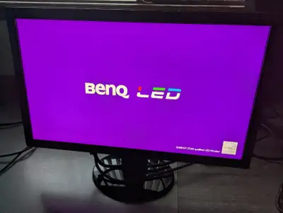 BENQ 24-Inch Widescreen GL2450-B Senseye LCD LED-Lit Monitor, View more