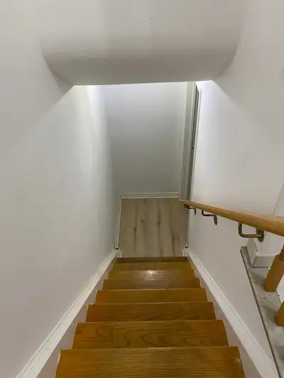 I’m offering a fully furnished bedroom (queen-size bed not shown in image) for rent in a basement wi...