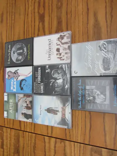 The Criterion Collection Large Selection Of Movies On DVDs All Are Complete With In Like New Conditi...