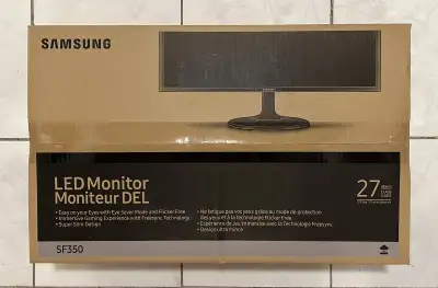 Samsung 27” led monitor sf350 new, View more