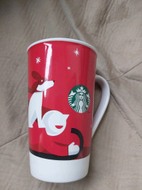 Starbucks mug 2011 sled holiday winter Christmas grande tall mug