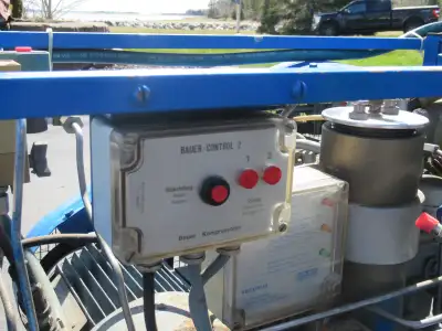 1. 13 cfm Bauer Scuba/Scott Pac Compressor, 5000 psi, 360 hrs 2. 3-5 cfm Bauer Scuba/Scott Pac Compr...
