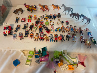 PLAYMOBIL, FIGURINES WITH ACCESSORIES AND MORE, VALUE PRICED