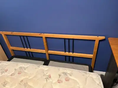 Queen IKEA bed frame, View more