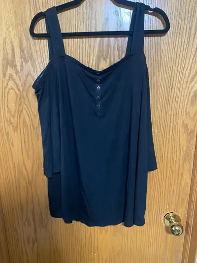 Love & Legend Off-The-Shoulder Sexy Top With Straps, View more