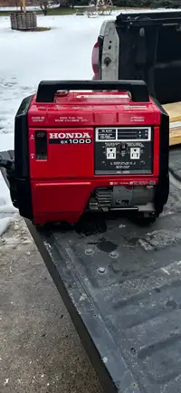 Honda ex 1000 generator 