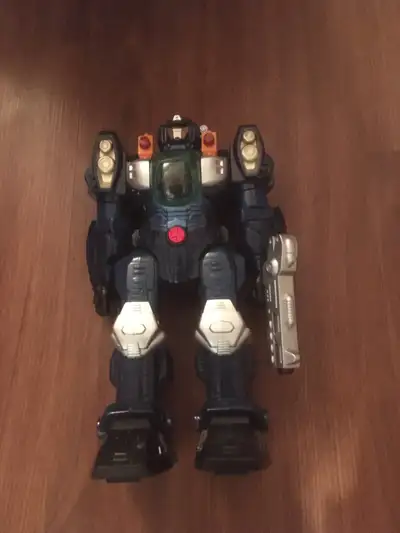I have a robot it moves and makes noise does need new batteries Asking $5 from a smoke free home