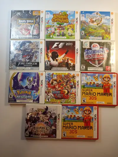 Nintendo 3DS Video Games - Prices in the Description, View more