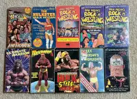 VHS WWF Videos Survivor Series WM Hulk Hogan Bret Hart