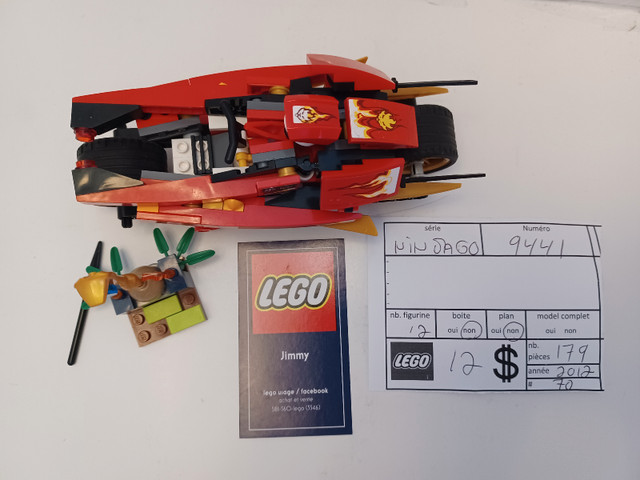 Lego ninjago 9441 dans Jouets et jeux  à Saguenay - Image 2