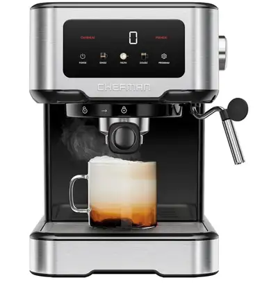 Chefman CraftBrew Digital Espresso Machine, View more