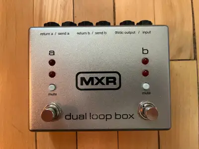 MXR M198 dual loop box effects loop, View more