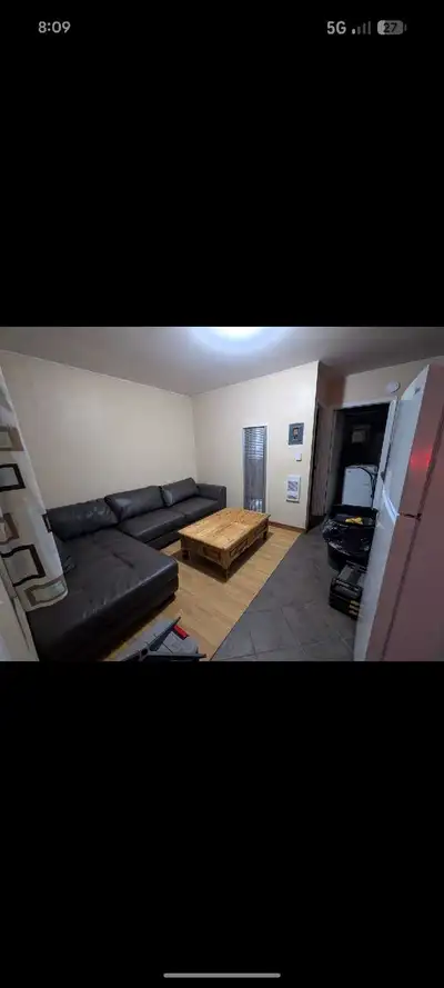 Pellissima Italian faux leather sectional, View more