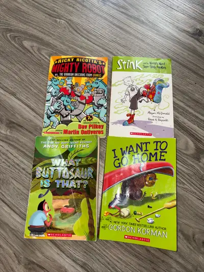 Kids scholastic chapter books stink and others , View more