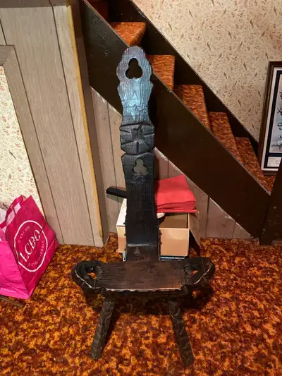 Hand Carved Chair, View more