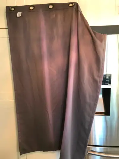 4 thick purple curtains, View more