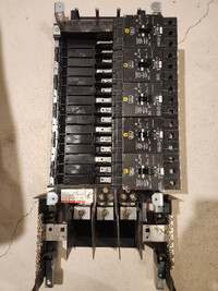 EDB34020/EDB36030 Square D Circuit Breaker 20 A - 30 A + panel