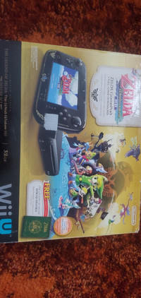 Nintendo Wii U console WindWaker Deluxe In box!