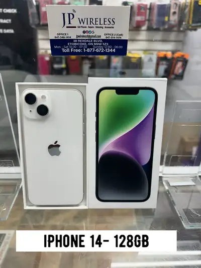 ガンダー⭐︎中古⭐︎iPhone14 128GB 633 ads for iphone 14 128gb in Cell Phones in Canada