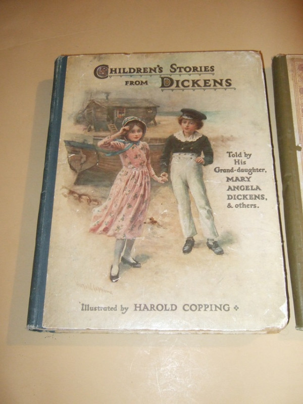 Children's stories Dickens Tennyson Longfellow 1910 colour illos in Children & Young Adult in Oakville / Halton Region - Image 2