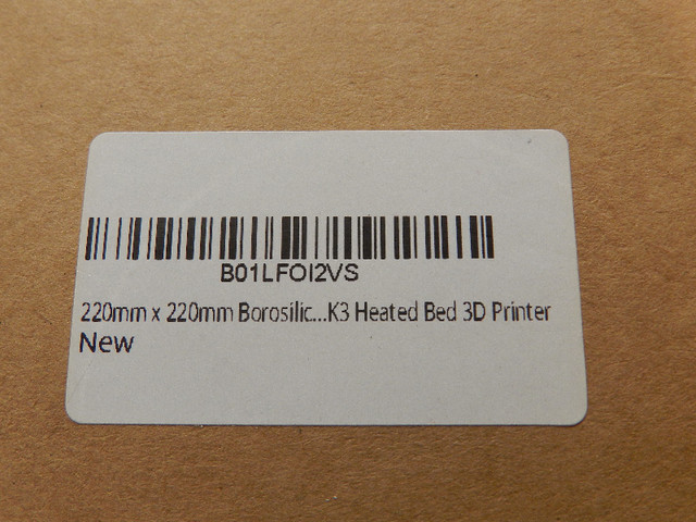 Borosilicate Glass Plate for MK2 MK3 Heated Bed 3D Printer in Other Business & Industrial in Belleville - Image 3