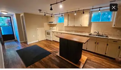 Rental walk-out basement