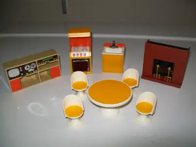 These are for the old Fisher Price Dollhouse line of toys from the late 1970s to early 1980s. All ar...
